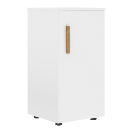 Низкий шкаф колонна с правой дверью FORTA Белый FLC 40.1 (R) (399х404х801) в Вологде - изображение