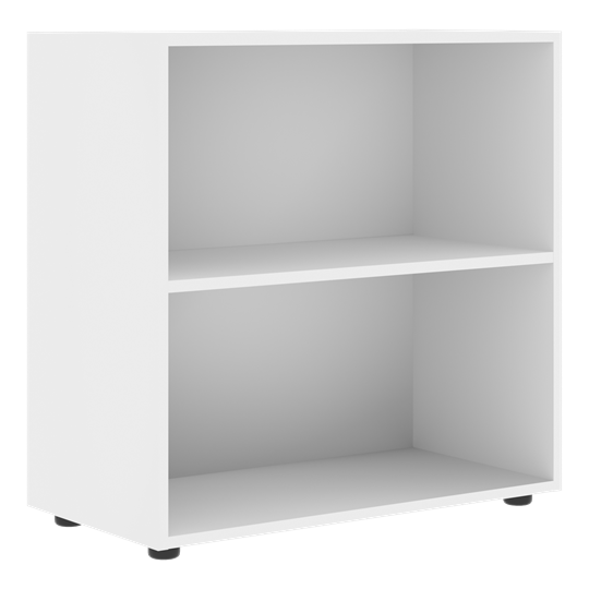 Низкий шкаф широкий с малыми дверцами FORTA Белый FLC 80.1(Z) (798х404х801) в Вологде - изображение 1