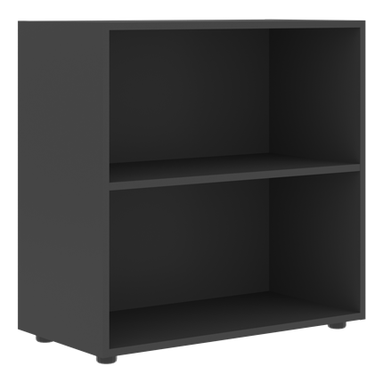 Низкий шкаф широкий FORTA Черный Графит FLC 80 (798х404х801) в Вологде - изображение