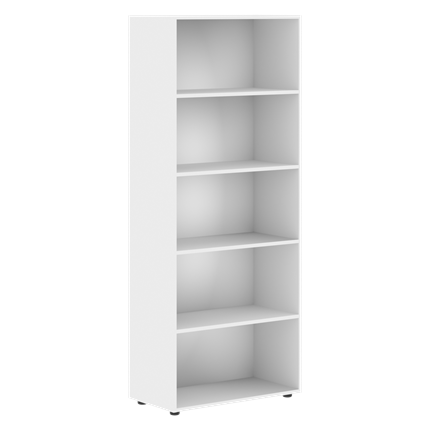 Шкаф широкий высокий FORTA Белый FHC 80 (798х404х1965) в Вологде - изображение