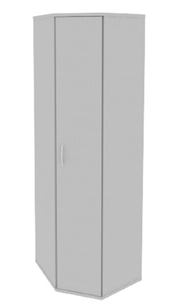 Шкаф угловой А.ГБ-3, Серый в Вологде - изображение