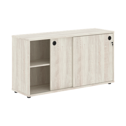 Шкаф со слайд-дверьми XTEN Сосна Эдмонт XLC 1443 (1406х430х750) в Вологде - изображение
