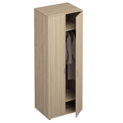 Шкаф для одежды глубокий Формула, вяз светлый (80x60x219) ФР 311 ВЗ в Вологде - изображение