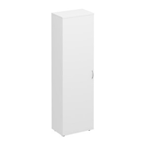 Шкаф для одежды Комфорт, белый премиум (60х38х200) К 517 в Вологде