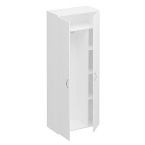 Шкаф для одежды с дополнением Комфорт, белый премиум (80х38х200) К 531 в Вологде
