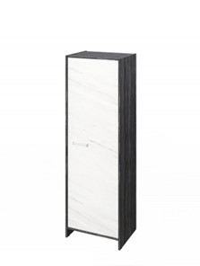 Распашной шкаф-гардероб Festus FI-621.G, Древесина Графит/Мрамор Леванто белый в Вологде