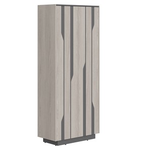 Шкаф гардероб LINE Дуб-серый-антрацит СФ-574401 (900х430х2100) в Вологде