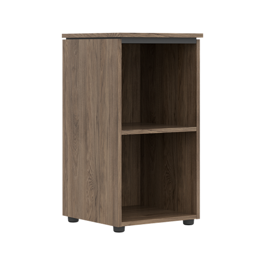 Шкаф колонна для офиса MORRIS TREND Антрацит/Кария Пальмира MLC 42.1 (429х423х821) в Вологде - изображение 1