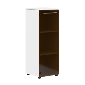 Шкаф средний MORRIS Дуб Базель/Белый MMC 42 (429х423х1188) в Вологде - предосмотр