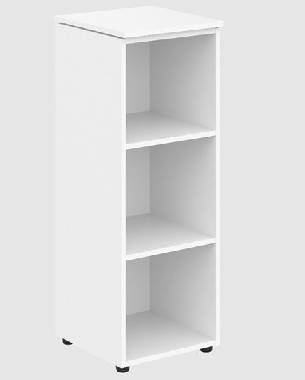 Шкаф средний MORRIS Дуб Базель/Белый MMC 42 (429х423х1188) в Вологде - изображение 3