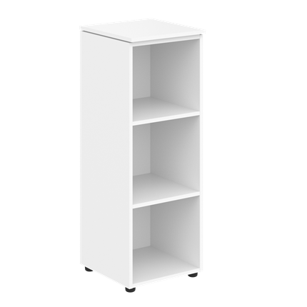 Шкаф колонна MORRIS Дуб Базель/Белый MMC 42 (429х423х1188) в Вологде - изображение