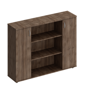 Шкаф комбинированный средний Комфорт, дуб шамони темный (154x38x115.6) К.529 в Вологде
