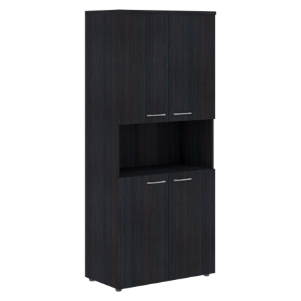 Шкаф с глухими низкими дверьми и топом XTEN Дуб Юкон XHC 85.4 (850х410х1930) в Вологде - изображение