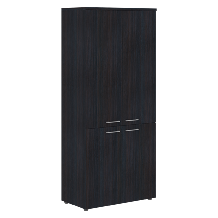 Шкаф с глухими низкими и средними дверьми и топом XTEN Дуб Юкон  XHC 85.3 (850х410х1930) в Вологде - изображение