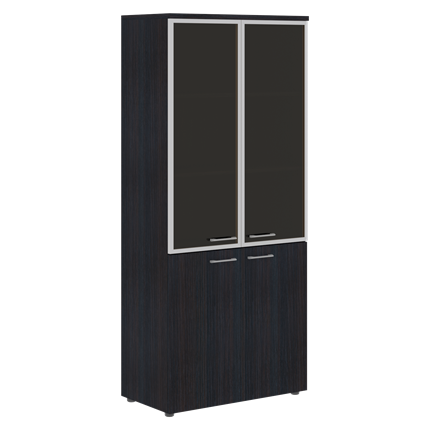 Шкаф с глухими низкими дверьми и топом XTEN Дуб Юкон XHC 85.7  (850х410х1930) в Вологде - изображение