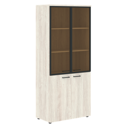 Шкаф с глухими низкими дверьми и топом XTEN сосна Эдмонд  XHC 85.7.1  (850х410х1930) в Вологде - изображение