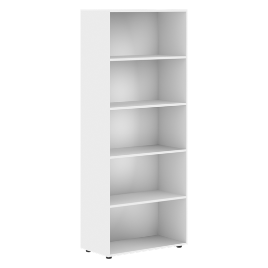 Широкий шкаф высокий FORTA Белый FHC 80.6(Z) (798х404х1965) в Вологде - изображение 1