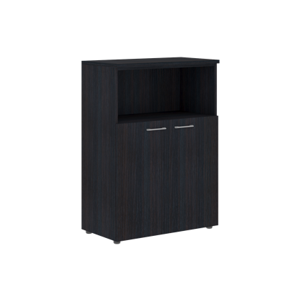 Шкаф средний с низкими дверьми XTEN Дуб Юкон XMC 85.3 (850х410х1165) в Вологде - изображение