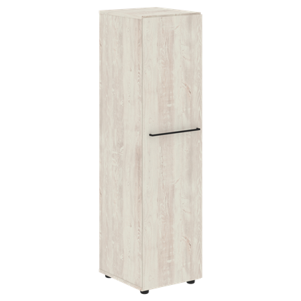 Шкаф узкий средний с глухой дверью LOFTIS Сосна Эдмонт LMC 40.1 (400х430х1517) в Вологде - изображение