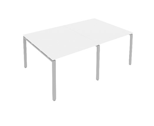 Конференц-стол переговорный Б.ПРГ-2.1 Белый/Серый в Вологде - изображение