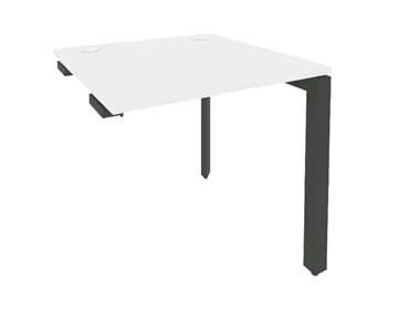 Стол приставной к тумбе O.MP-SPR-0.8 Антрацит/Белый бриллиант в Вологде
