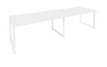 Конференц-стол переговорный O.MO-PRG-2.4 Белый/Белый бриллиант в Вологде