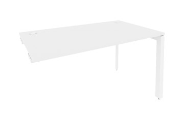 Стол приставной к тумбе O.MP-SPR-3.8 Белый/Белый бриллиант в Вологде
