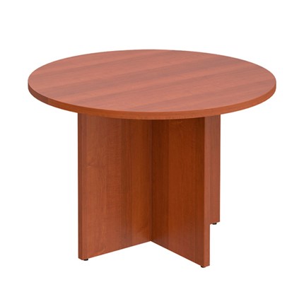 Стол для переговоров круглый Патриот, миланский орех (110х110х75) ПТ 189 в Вологде - изображение