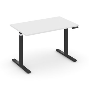 Электроподъемный стол Move UP MV.SE-3.7, Черный металл/Белый бриллиант в Вологде