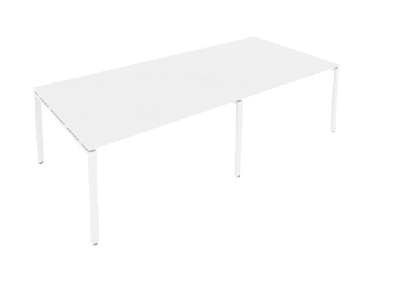 Переговорный стол Б.ПРГ-2.4 Белый/Белый в Вологде - изображение