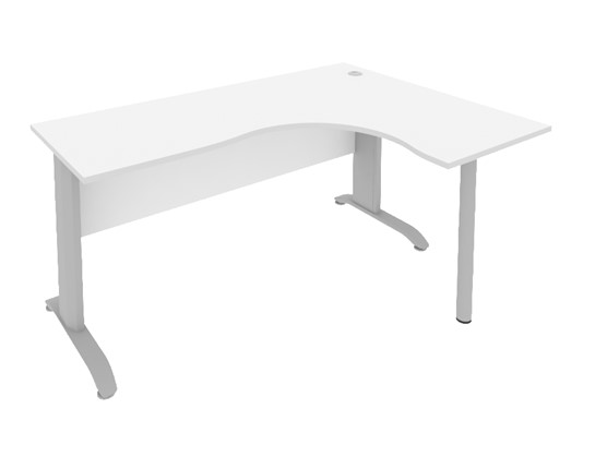 Письменный стол ПЛ.СА-4 Пр 1600х1200х755 Белый в Вологде - изображение