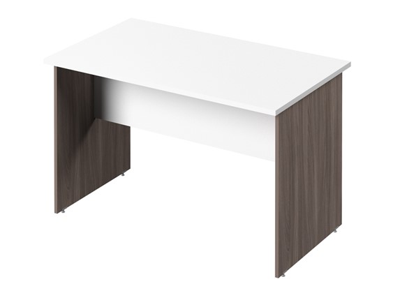 Письменный стол С-112, цвет Белый/Джара Госфорт в Вологде - изображение