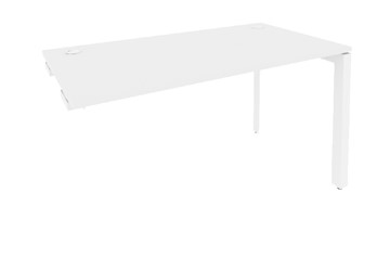 Приставной стол к тумбе O.MP-SPR-3.7 Белый/Белый бриллиант в Вологде