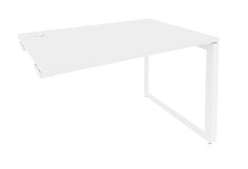Стол приставной к тумбе O.MO-SPR-4.7 Белый/Белый бриллиант в Вологде