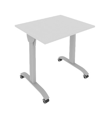 Cкладной мобильный стол СМ-2, Серый в Вологде - изображение