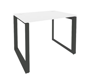 Стол на металлокаркасе O.MO-SP-1.8, Антрацит/Белый бриллиант в Вологде