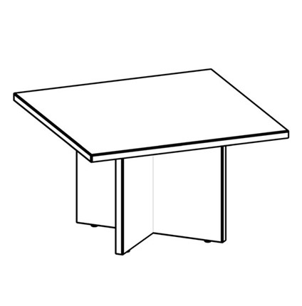 Конференц-стол ТСТ 1212 Z (1200x1200x750) в Вологде - изображение