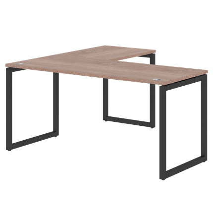 Письменный стол угловой правый XTEN-Q Дуб-сонома- антрацит XQCT 1615 (R) (1600х1500х750) в Вологде - изображение