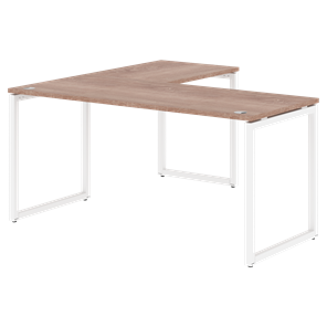 Письменный стол угловой правый XTEN-Q Дуб-сонома-белый XQCT 1615 (R) (1600х1500х750) в Вологде