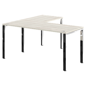 Письменный угловой  стол для персонала правый XTEN GLOSS Сосна Эдмонд XGCT 1615.1 (R) (1600х1500х750) в Вологде