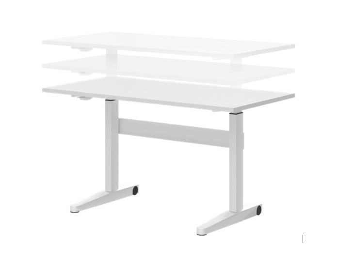 Подъемный пневматический  стол XTEN-UP Белый XTWAB 127 (1160х700х735-1140) в Вологде - изображение 2