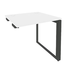 Приставной стол к тумбе O.MO-SPR-0.8 Антрацит/Белый бриллиант в Вологде