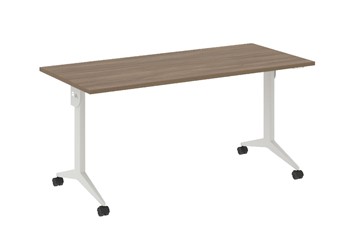 Складной мобильный стол X.M-4.7, Металл белый/Дуб Аризона в Вологде