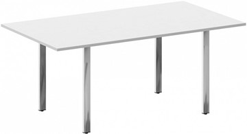 Конференц-стол переговорный Metal system direct БП.ПРГ-180 Белый в Вологде