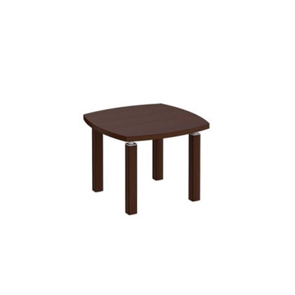Конференц-стол для переговоров Премьер, венге темный (105х105х76) ПР 121 в Вологде - изображение