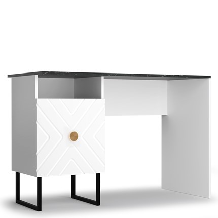 Рабочий стол Марсель (Глянец белый) в Вологде - изображение