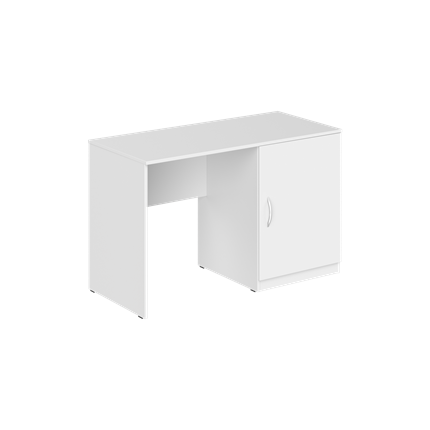 Стол с местом для холодильника KANN KTFD 1255 R Правый 1200х550х750 мм. Белый в Вологде - изображение