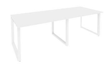 Стол для переговоров O.MO-PRG-2.2 Белый/Белый бриллиант в Вологде