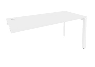 Стол-приставка к тумбе O.MP-SPR-4.7 Белый/Белый бриллиант в Вологде