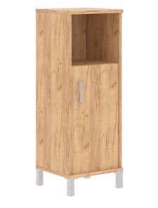 Шкаф для офиса Born В 421.2 R правый колонка средняя с глухой малой дверью 475х450х1286 мм, Дуб Бофорд в Вологде